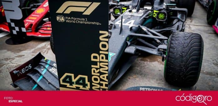 Lewis Hamilton septimo titulo Formula 1 El piloto británico de Mercedes, Lewis Hamilton, sumó su séptimo campeonato de la Fórmula 1. Foto: Cortesía Mercedes AMG F1