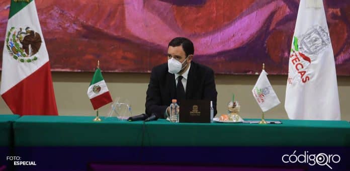 Zacatecas semaforo rojo El gobernador de Zacatecas, Alejandro Tello, anunció que la entidad federativa regresará al semáforo rojo. Foto: Especial