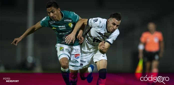 Empate felino Pumas Leon Los Pumas de la UNAM y el Club León empataron 1-1 en la cancha del Estadio Olímpico Universitario. Foto: Mexsport