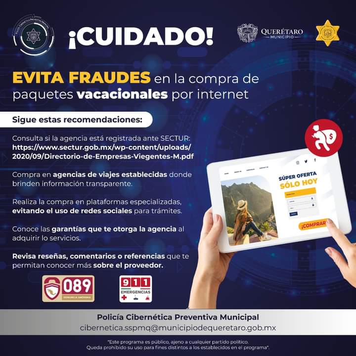 Policía Cibernética dio a conocer recomendaciones para evitar fraudes por redes sociales. Foto: Especial