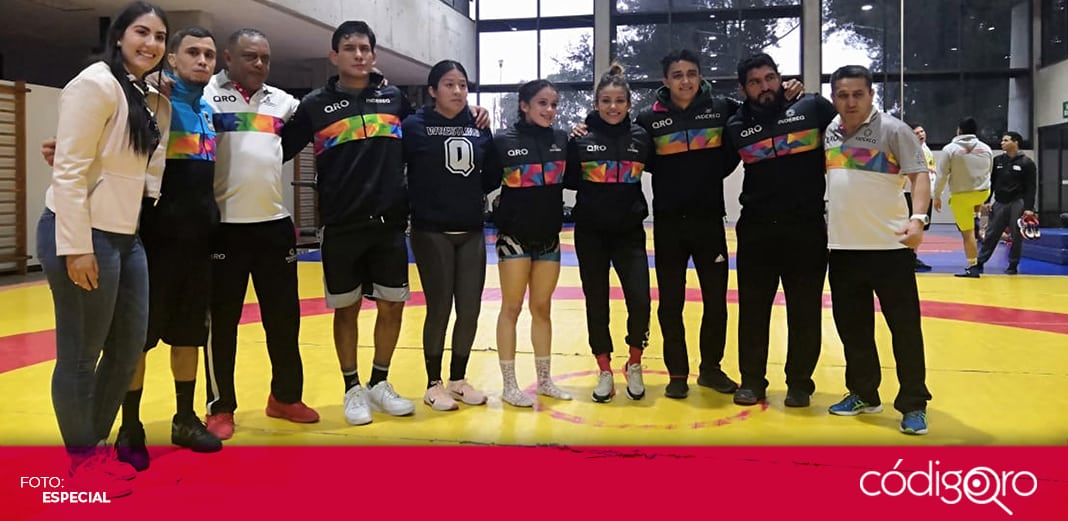 Luchadores queretanos rumbo al Preolímpico en Cánada