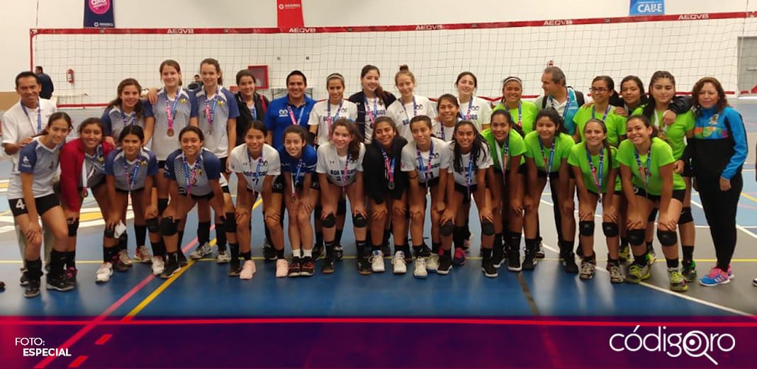 Realizan etapa estatal de voleibol rumbo a Juegos Nacionales Conade 2020