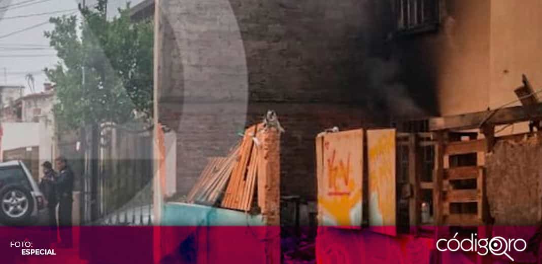Se incendia casa en la capital, era habitada por indigentes