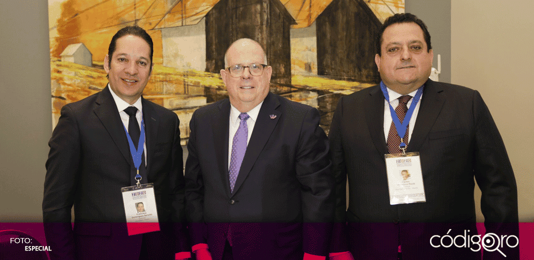 Francisco Domínguez se reúne con gobernador de Maryland en EUA