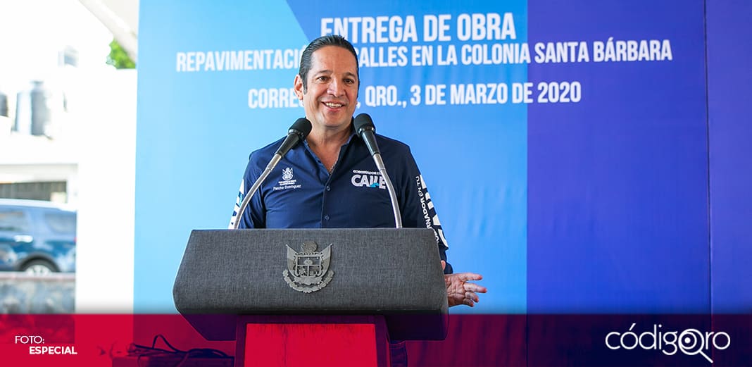 Anuncia gobernador de Querétaro obras por 100 mdp para Corregidora