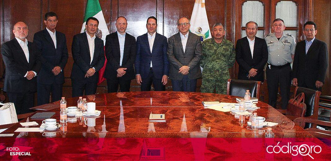 Gobernador recibe al subsecretario de Construcción de Paz del Gobierno de México