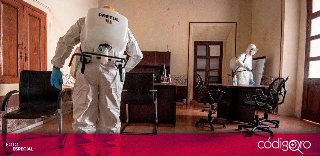 El Marqués implementa sanitización en oficinas municipales ante Covid-19