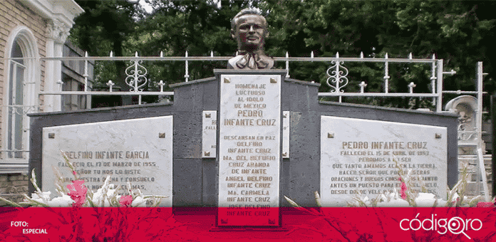 Por primera vez en 63 años, el aniversario luctuoso de Pedro Infante se vive en una tumba sin cientos de personas