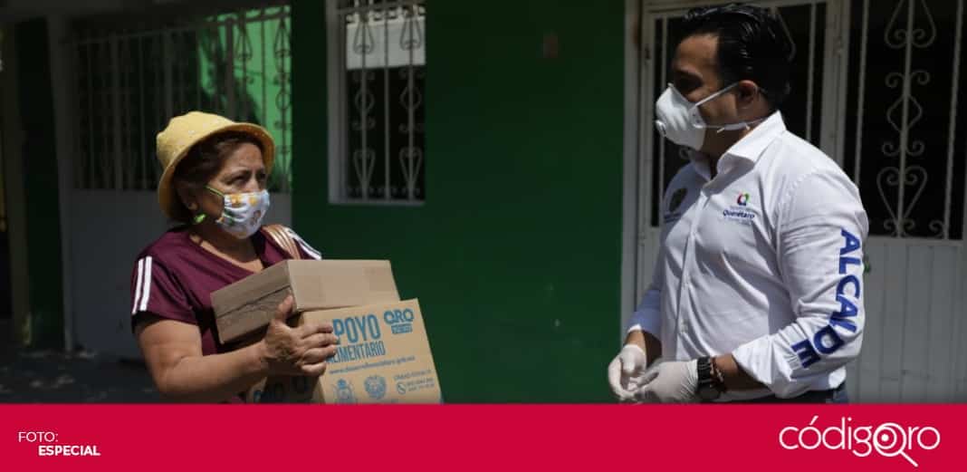 Nava supervisa entrega de apoyos alimentarios y sanitarios por emergencia sanitaria