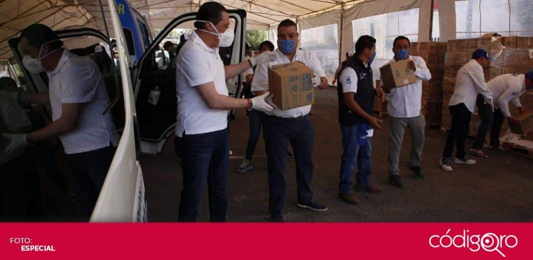 Gobierno Estatal entrega 96 mil 515 paquetes alimentarios; niegan politización