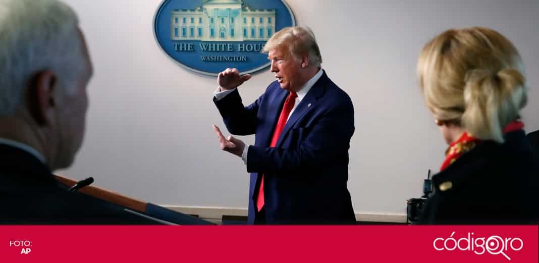 Aunque no está probada, Trump recomienda hidroxicloroquina contra coronavirus