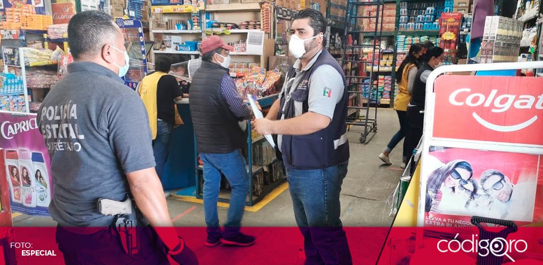 SESEQ realiza operativo sanitario en Mercado de Abastos; suspende 3 establecimientos