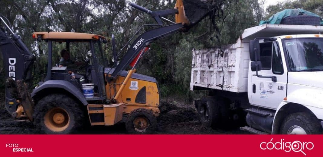 Recolectan 496 toneladas de basura en drenes del municipio de Querétaro