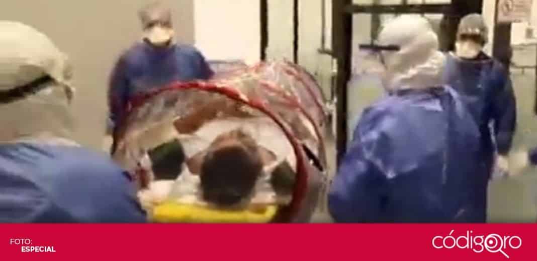 Unidad Médica y de Aislamiento COVID-19 recibe a primer paciente