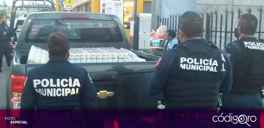 Detenido en El Marqués por vender cerveza en la vía pública