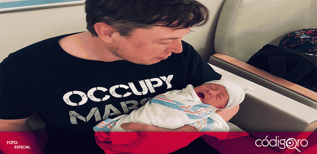 Elon Musk y Grimes anuncian el nacimiento de su hijo "X Æ A-12"