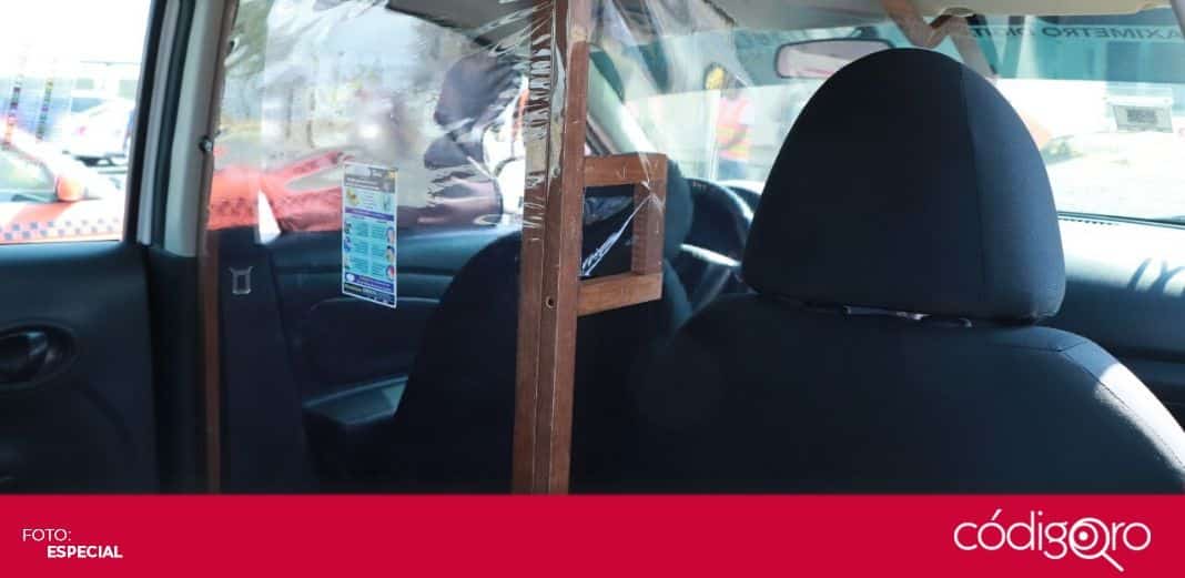 Inicia segunda fase de instalación de mamparas de protección sanitaria para taxistas