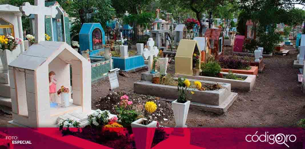 Panteones permanecerán cerrados el 10 de mayo