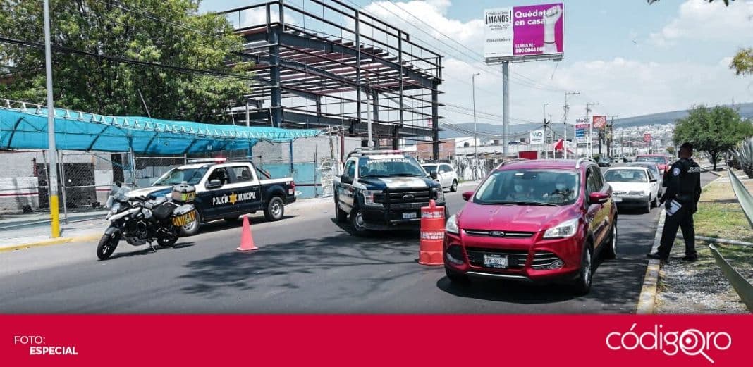 Detectan incremento del tránsito vehicular en el municipio de Querétaro