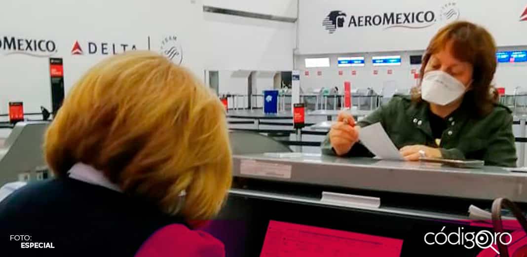 Usar cubrebocas será obligatorio en vuelos de Aeroméxico