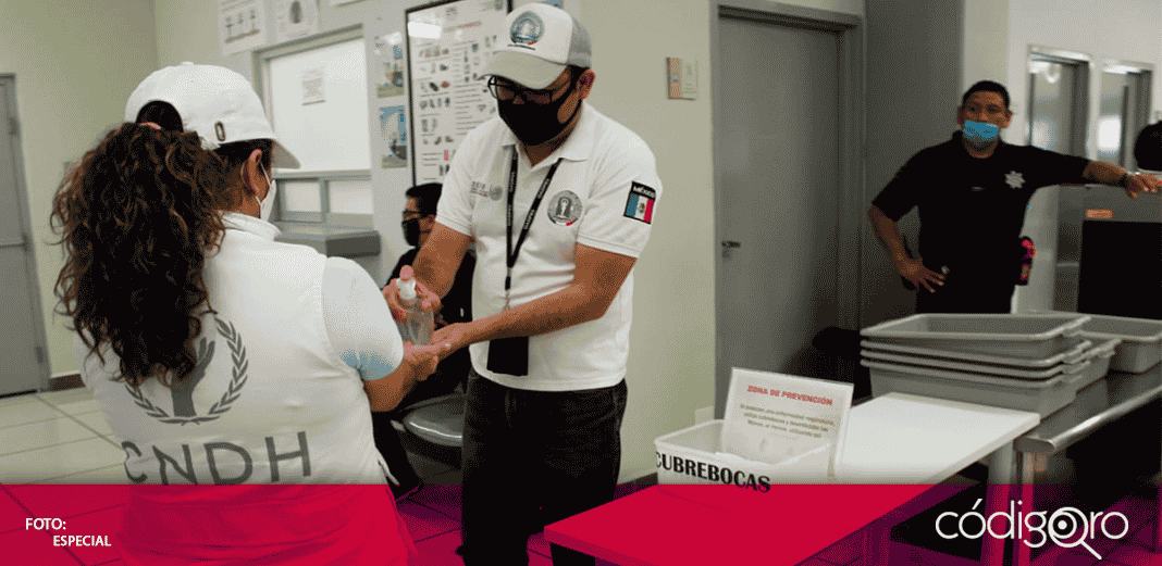 395 casos de COVID-19 en prisiones mexicanas, CNDH pide que se atiendan