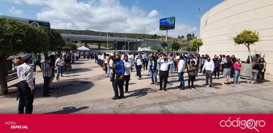 Una falsa alarma provoca la evacuación del Centro Cívico de Querétaro