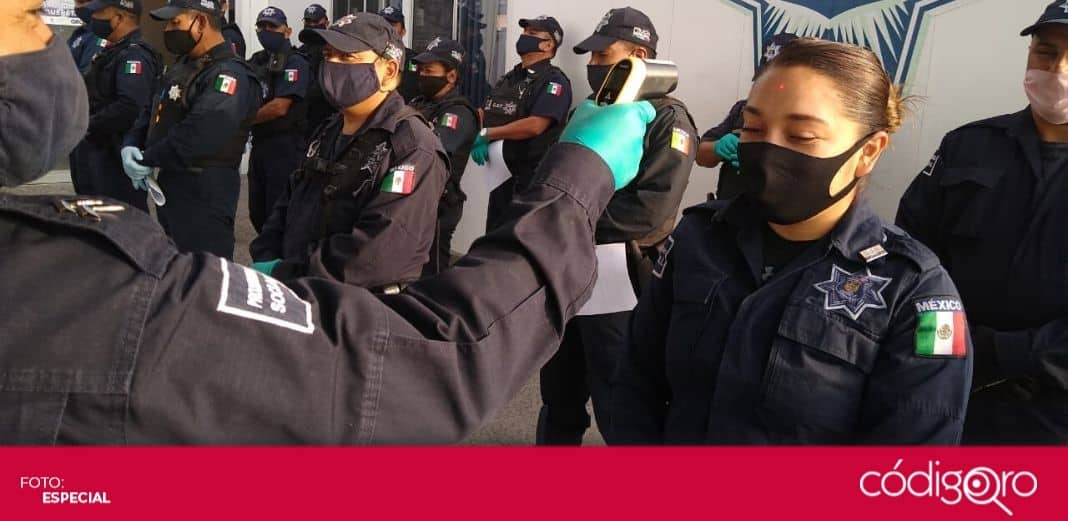 Descartan contagios de COVID-19 en la Policía Municipal de San Juan del Río