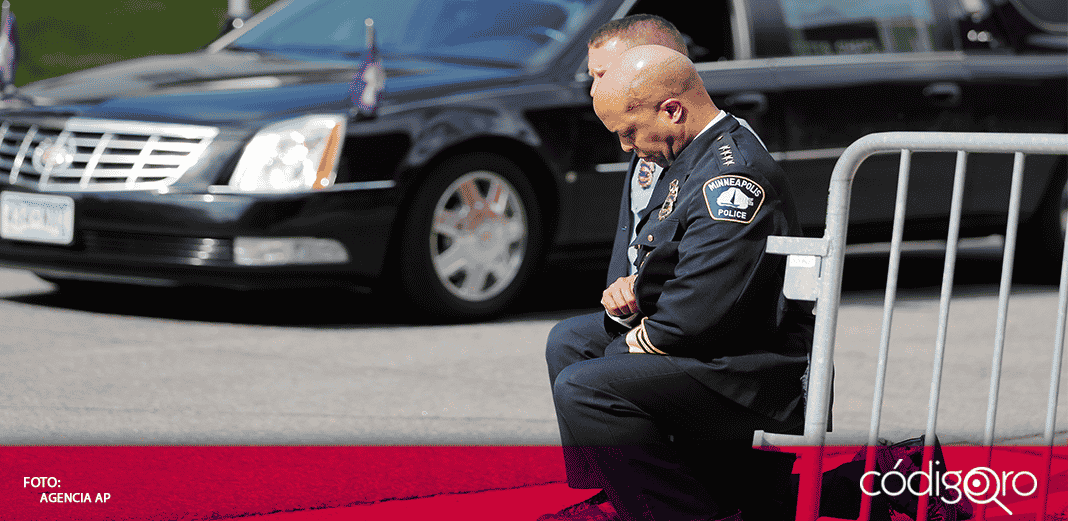 Realizan primer funeral de George Floyd en Minneapolis