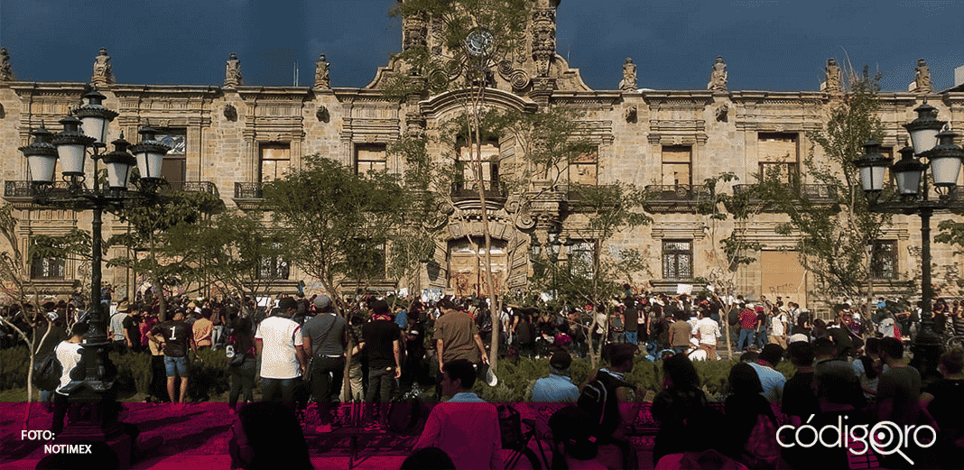 Guadalajara vive tercer día consecutivo de protestas