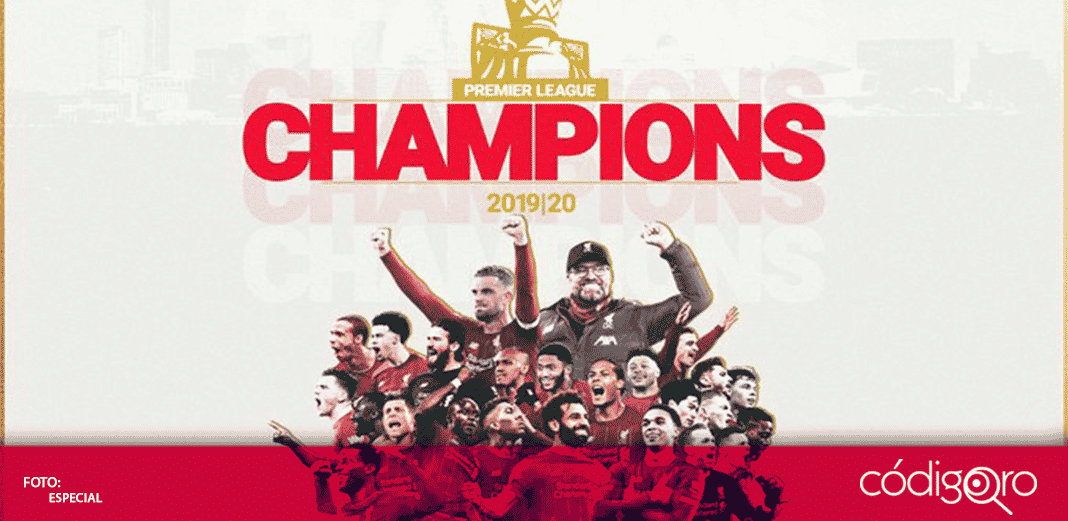 Liverpool campeón de la Premier League; tras 30 años sin el título