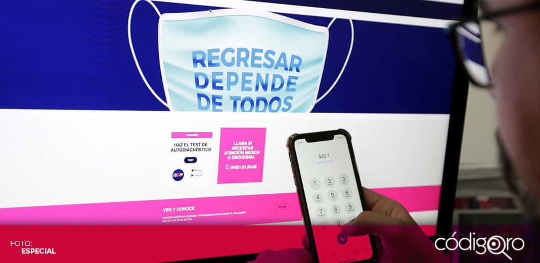 Micrositio de Covid-19 ha recibido más de tres millones 600 mil visitas