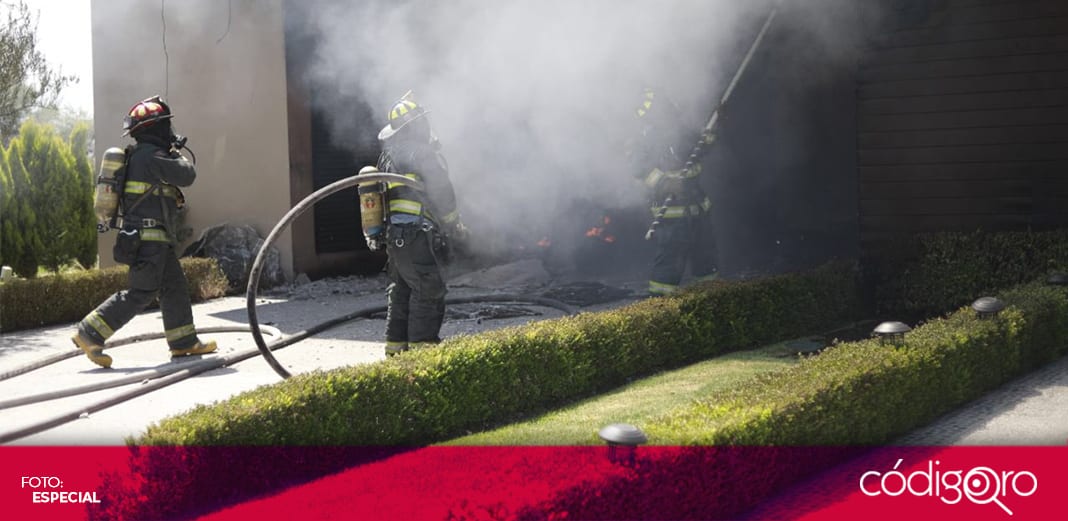 Se incendia casa habitación en Hacienda El Campanario