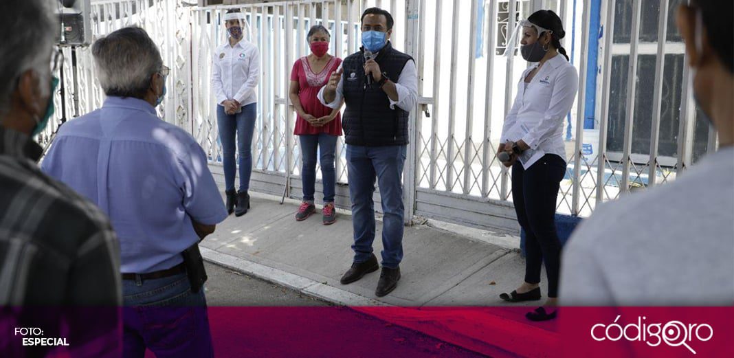 Luis Bernardo Nava supervisa obras por 25 mdp en la colonia La Industrial