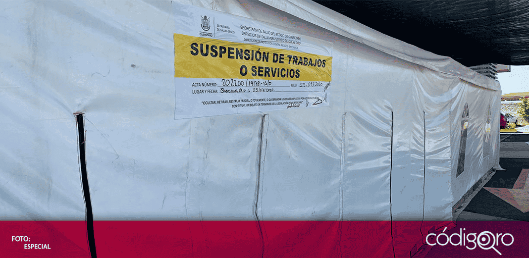 Por incumplimiento suspende SESEQ a centro médico en la capital