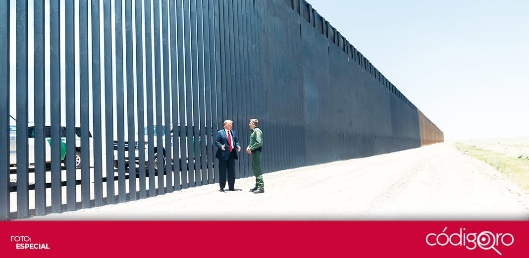 Presume Trump avances del muro