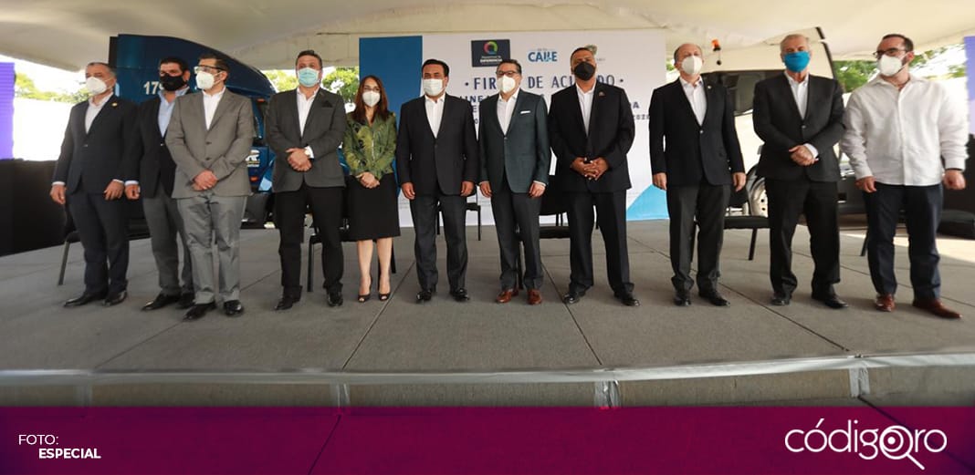 Firman convenio para registrar unidades de carga pesada que podrán circular por la ciudad