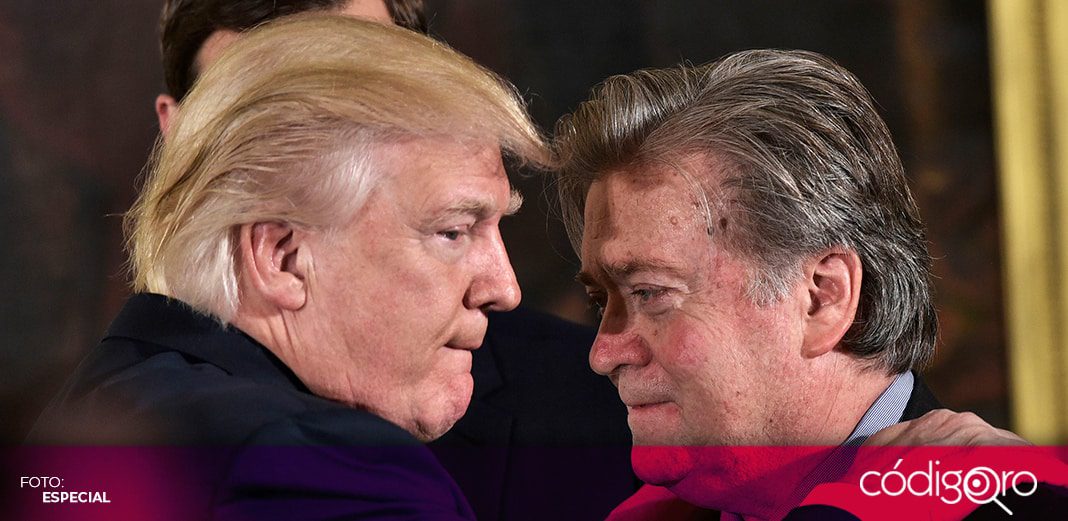 Trump niega tener conocimiento del fraude de Steve Bannon sobre el muro con México