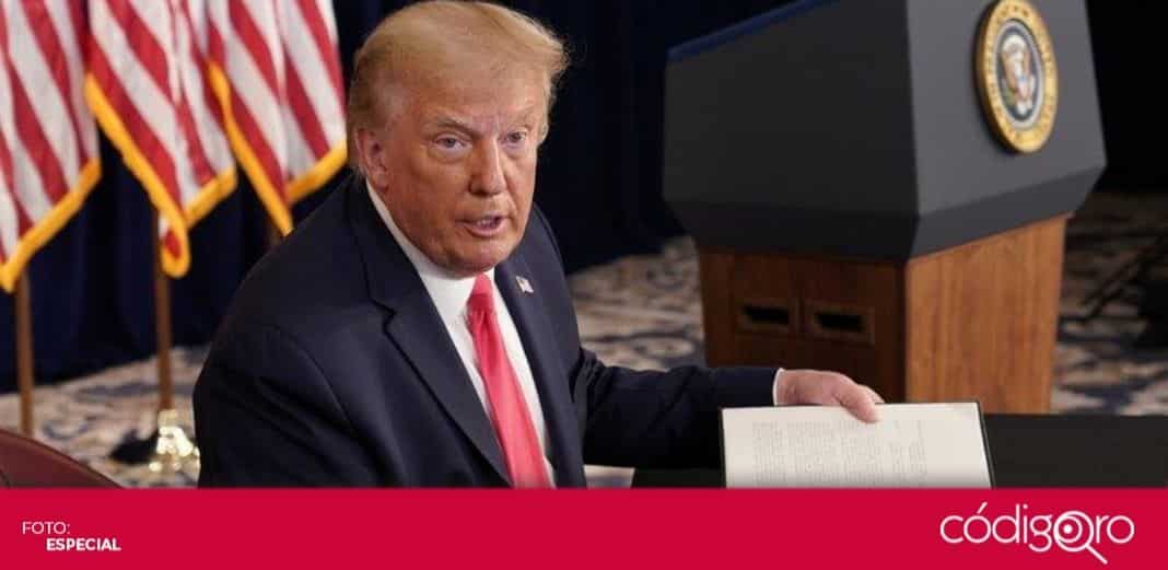 Donald Trump firma apoyo económico para millones de personas desempleadas