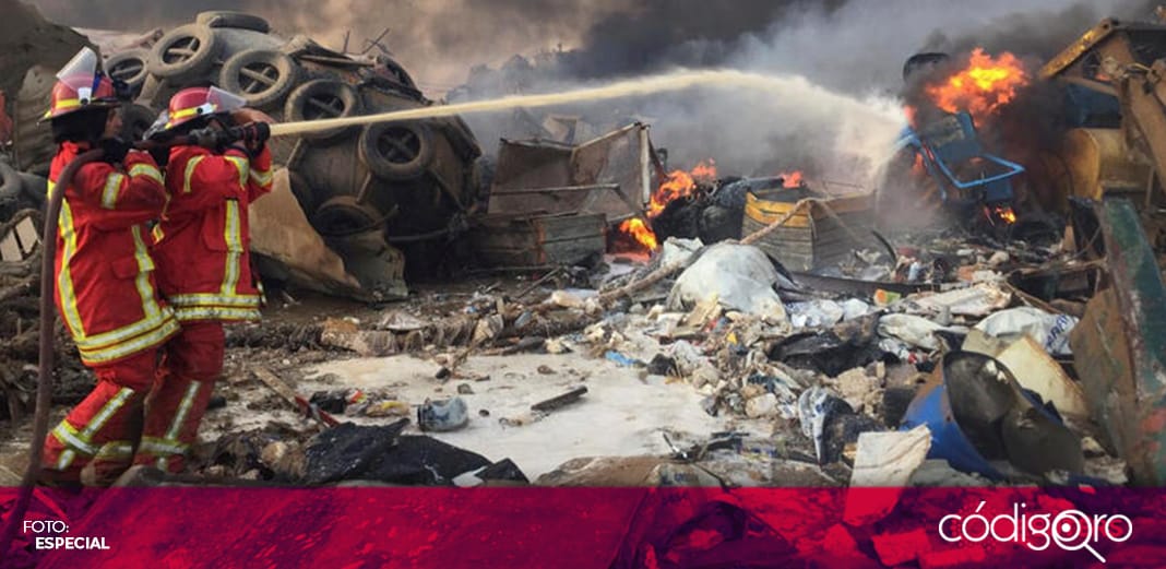 Explosión provoca desastre en Beirut y deja más de 70 muertos y 4 mil heridos