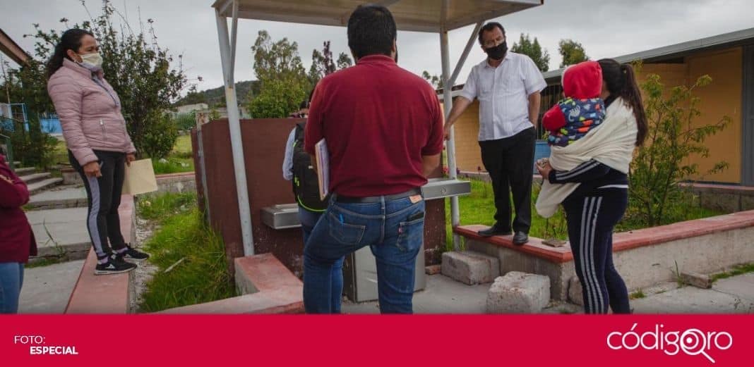 Gobierno de México invierte en infraestructura hidráulica de escuelas queretanas