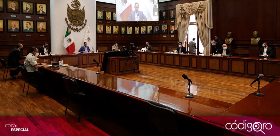 Autoridades participan en sesión de la Coordinación Estatal para la Construcción de la Paz