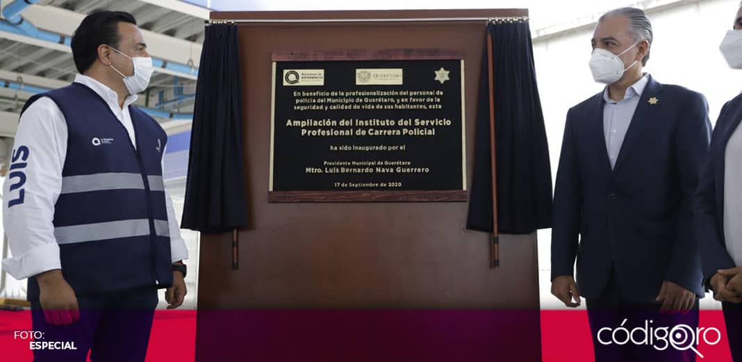 Nava inaugura instalaciones del Instituto del Servicio Profesional de Carrera Policial