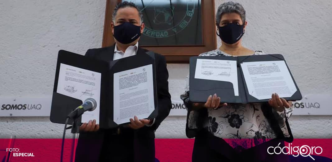 UAQ y UIF firman convenio para combatir operaciones ilícitas