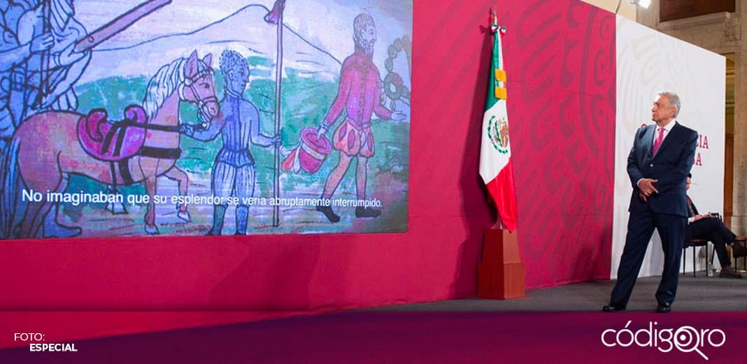 AMLO pide nuevamente que España se disculpe por abusos de la conquista