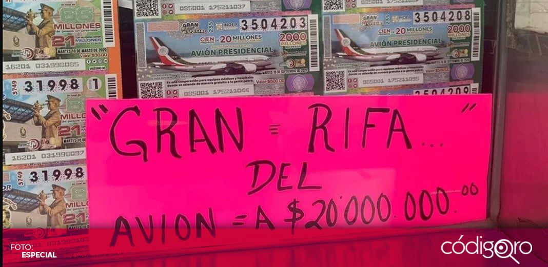 A una semana del sorteo, solo se han vendido el 63% de los 'cachitos' para la rifa del avión