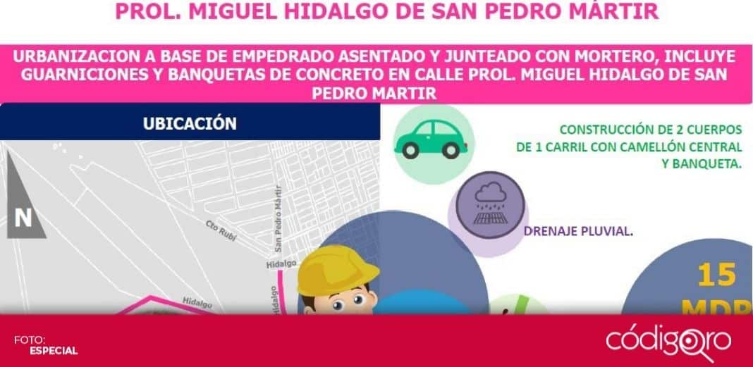 Ciudadanos eligen obra para la colonia San Pedro Mártir