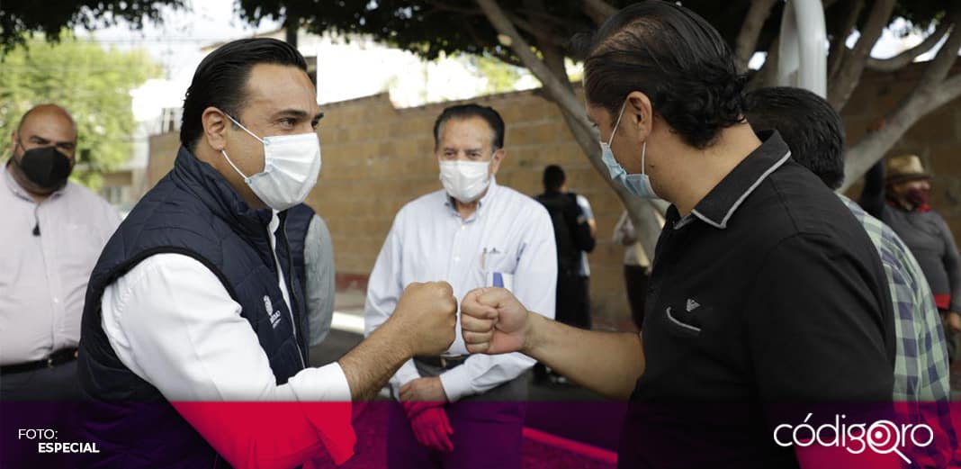 Nava entrega rehabilitación del parque lineal en la colonia Lomas de Querétaro