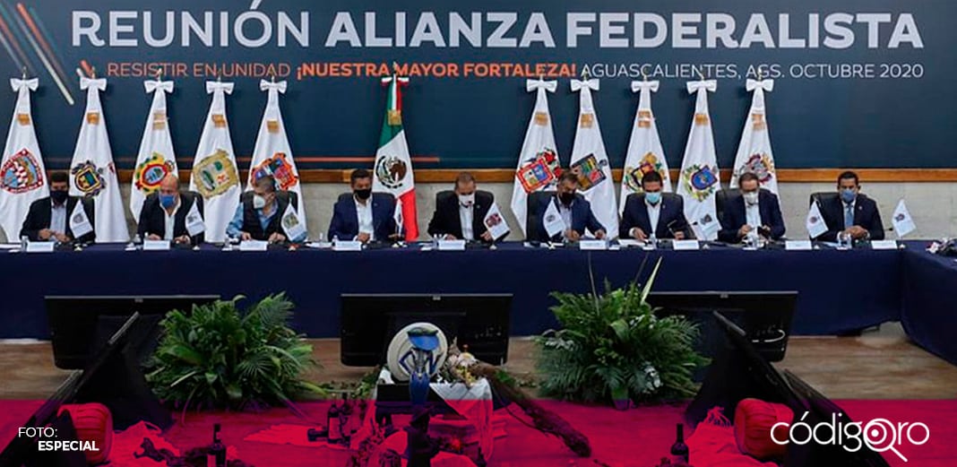 Gobernadores de la Alianza Federalista toman la palabra a AMLO; van por consulta