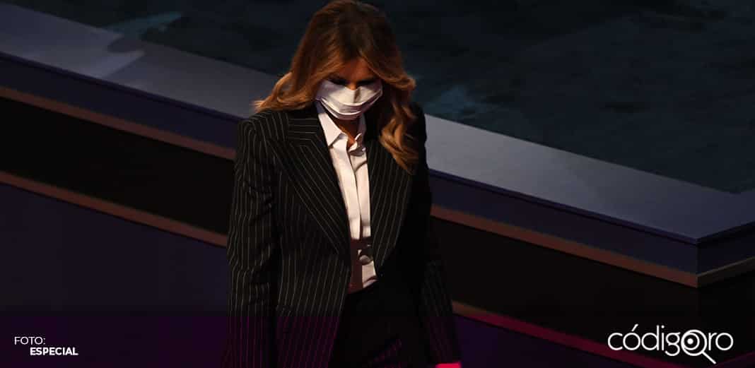 Melania Trump aún sin aparecer en público tras contraer Covid-19