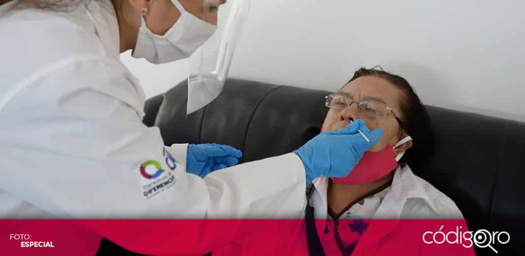 En Querétaro se han aplicado tres mil 954 pruebas gratuitas de Covid-19 a domicilio